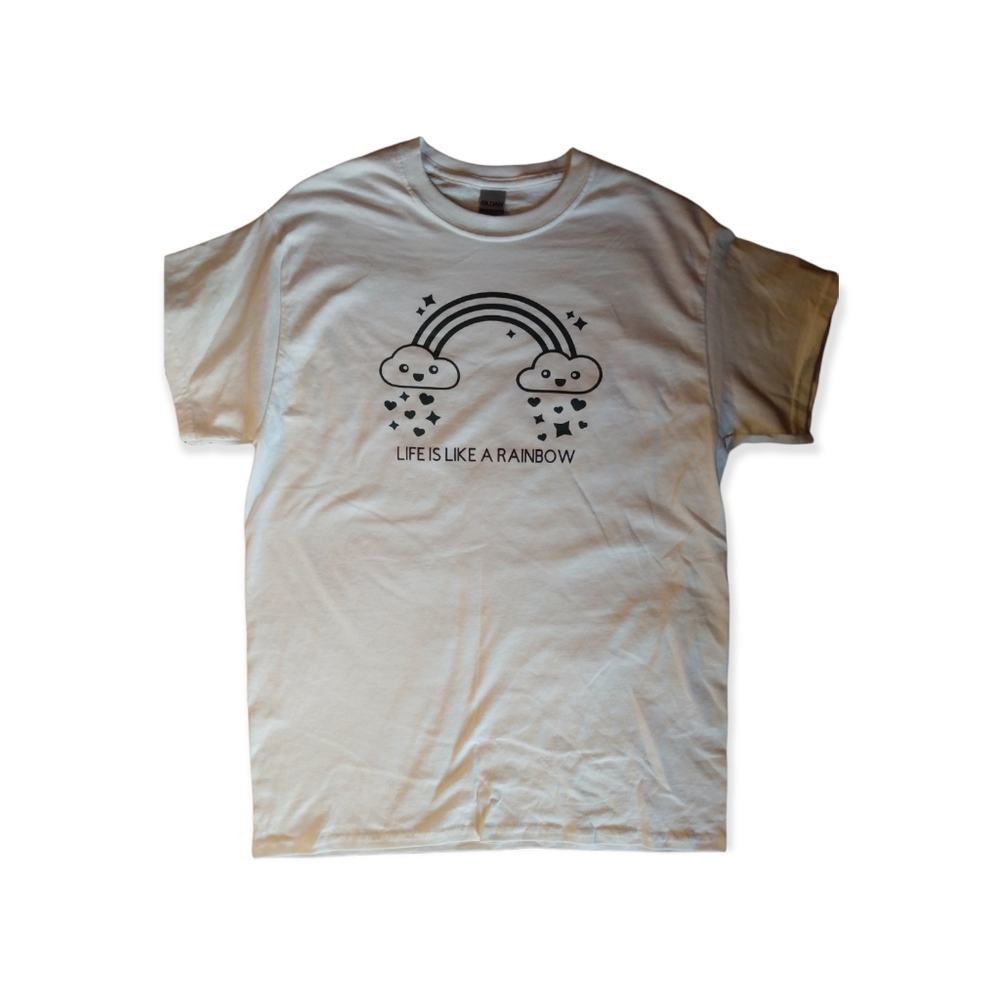 T-shirt- Life is Like a Rainbow